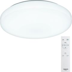 【迅速発送】山善 LEDシーリングライト 8畳 (日本照明工業会基準) 4100lm 室内照明 天井照明 10段階調光タイプ 常夜灯 リモコン付き 和室 リビング 寝室 メモリ機能 OFFタイマー (30分/60分) LC-G08