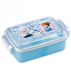 ☆ 아나운서와 눈의 여왕 24 ☆ 캐릭터 항균 푹신 타이트 런치 박스 RBF3ANAG Skater 도시락 아이 450ml 스케이터 RBF3ANAG 돔형 도시락 런치 박스 1단 푹신 식세기 대응 항균 레인지 대응