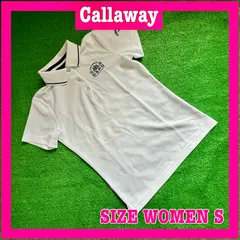 Callaway キャロウェイ 半袖 ロゴ刺繍 吸汗速乾 ゴルフ ポロシャツS