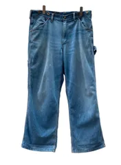 【デッドストック】90s USA製 ビッグマック ワークパンツ W33 タロン d145-25-0019_11.jpg