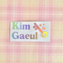 🎀 IVE ガウル GAEUL ホログラムステッカー ホログラムシール ペンライト