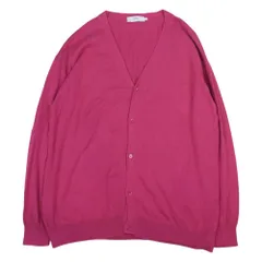 GRAPHPAPER グラフペーパー 19SS GU191-8066 Suvin Cotton Cardigan スビン コットン カーディガン ピンク系 1【中古】のサムネイル