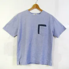アーヴェーヴェー 半袖Ｔシャツ トップス 胸ポケット メンズ Mサイズ パープル a.v.v 【中古】のサムネイル