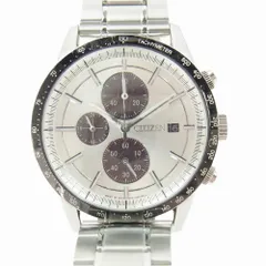 腕時計 CITIZEN 電波ソーラー クロノグラフ B612-S068576 CITIZEN ☆良品【CITIZEN】シチズン エコドライブ クロノグラフ