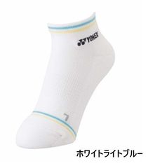 【新品】YONEX　ソックス　2足セット　29181　カラー：ホワイトライトブルー、ネイビーアイスブルー　サイズ：22～25cm