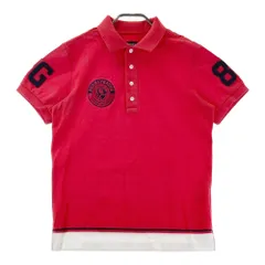 サイズ：4 PEARLY GATES パーリーゲイツ  半袖ポロシャツ  レッド系 [240101361341]# ゴルフウェア メンズ ストスト