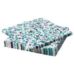 【在庫処分】ＩＫＥＡ/イケア　TACKSAMHET：ペーパーナプキン33×33cm　30枚セット　マルチカラー （903.428.86）
