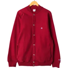 古着 90年代 チャンピオン Champion REVERSE WEAVE リバースウィーブ 刺繍タグ スウェットブルゾン USA製 メンズXL相当/eaa583233