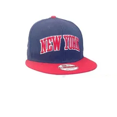 NEW ERA ニューエラ　9FIFTY★キャップ帽子　 ニューヨーク 　NEW YORK　　ネイビー　 レッド 　 スナップバック k-07<sale>