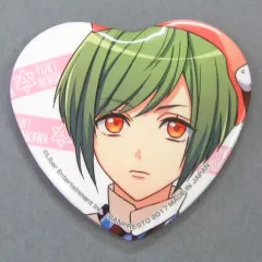 【中古】バッジ・ピンズ(キャラクター) 瑠璃川幸 「一番カフェ スーべニア A3! ～MANKAI劇場へようこそ!～ ハート型缶バッジ」