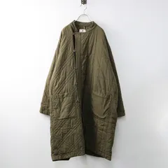 新品 メンズ 定価55000円 2023AW スノーピーク snow peak UCCP Quilting Coat キルティングコート XL/オリーブカーキ【2400014234831】のサムネイル