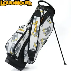 LOUDMOUTH ゴルフバッグ LOUDMOUTH ラウドマウス LM-CB0010 8.5型 スタンドキャディ