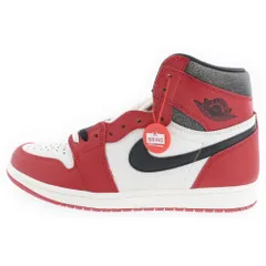 NIKE (ナイキ) AIR JORDAN 1 HIGH OG LOST & FOUND CHICAGO エアジョーダン1 ロスト ファウンド シカゴ ハイカットスニーカー ホワイト/レッド US10/28cmDZ5485-612