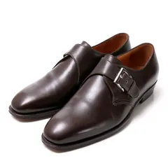 Enzo Bonafe  シングルモンク DUCCIO BRN 茶 Enzo Bonafe シングルモンク DUCCIO BRN 茶