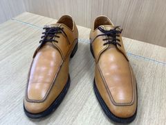 D1141  HIROKAWA  スコッチグレイン レザーシューズ 24cm