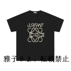 ロエベ LOEWE夏に人気の新作  24SS  刺繡半袖Tシャツ 男女同型