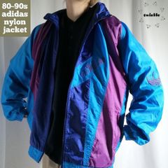 90年代 adidas アディダス ナイロン ジャケット トレフォイル
