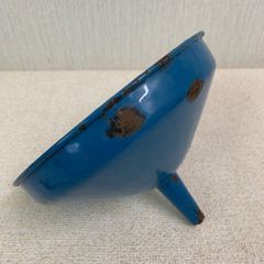 【フォロー割対象商品】　アンティーク　ホーローじょうご  ビンテージ　昭和レトロ