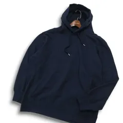 【新品 未使用】 UNIQLO U ユニクロ ユー ルメール 秋冬★ スウェット プル パーカー Sz.XL メンズ ネイビー 大きいサイズ