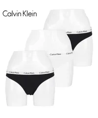 カルバンクライン Tバック 下着 女性 レディース セット 3枚 Calvin Klein ck s m l xl ブラックホワイトセット 正規品 新品 女性 qd3587