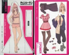 【中古】置物・装飾品 パワー 着せ替えクリアスタンド 「コミックス チェンソーマン 第6巻」 対象店舗購入特典
