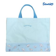 レッスンバッグ シナモロール キッズ 女の子 入学準備 スウェット生地 手提げ お稽古バッグ 習い事  lcn22380