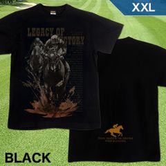 GENJU XXLサイズ 競馬 凱旋門賞 天皇賞 皐月賞 G1 メンズ ターフ クラシック Tシャツ 半袖 Legacy of victory 
