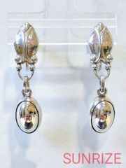 925S GEORG JENSEN ジョージジェンセン 17 イヤリング【K1248】