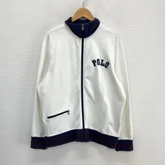 POLO RALPH LAUREN ポロ ラルフローレン 90s トラックジャケット ジップアップ スウェット ロゴ M 10121165