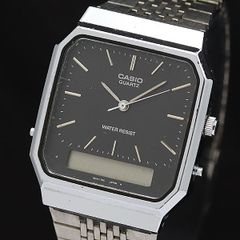 カシオ デジタル腕時計 新品 レトロモダン 国内正規品モデル ブラック