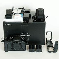 [極美品｜シャッター数374回｜おまけ多数] FUJIFILM X-T4 ボディ ブラック / ミラーレス一眼 / 富士フイルムXマウント