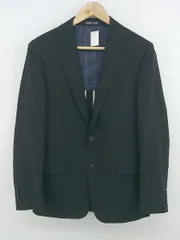 ◇ PERSON'S FOR MEN パーソンズ フォー メン 背抜き ピンストライプ 長袖 ジャケット サイズYA7 ブラック メンズ E  【1302040000934】のサムネイル