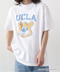 UCLA ユーシーエルエー 半袖 College T-Shirt カレッジ Tシャツ 5.6oz ダブルステッチ メンズ レディース ロゴ アメカジ スポーツ クマ ベアー ブランド