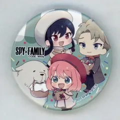 【中古】バッジ・ピンズ フォージャー家 オリジナル缶バッジ 「劇場版 SPY×FAMILY CODE： White」 ファミリーマート限定 対象商品購入特典