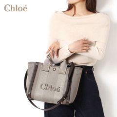 25SSモデル クロエ Chloe CHLOE CARRY スモール トートバッグ【24X Kohl Brown】 CHC25SS911O65 24X/【2025SS】l-bag
