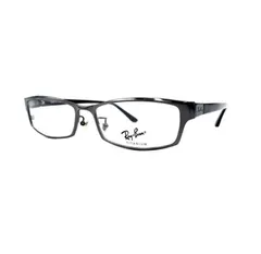 Ray-Ban レイバン 伊達メガネ めがね　スクエア　チタニウム　ブラック プラスチック