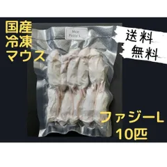国産冷凍マウス ファジー 100匹 (送料無料一部地域発送不可) 楽天市場】冷凍☆ファジーM カタ養殖 Mice6 冷凍マウス