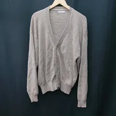 ◇ WYM LIDNM ウィム バイ リドム Vネック シンプル カジュアル 長袖 カーディガン サイズS ベージュ メンズ E  【1405140046052】のサムネイル