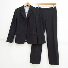 ピーエスポールスミス セットアップ 上下セット スーツ ジャケット パンツ レディース 40サイズ グレー PS Paul Smith 【中古】