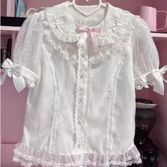 mellfy memory Love to Doll ブラウス Love to Lady Doll OP by Mellfy Memory - Sleeved/OP - Kei Market