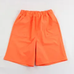 ☆ オレンジ ☆ 130cm ☆ Njeans 53006-53007 速乾 軽量 水陸両用 ベイカーハーフパンツ パンツ キッズ 子供服 ベイカーハーフパンツ ズボン 半ズボン ハーフパンツ 男の子 女の子 おしゃれ かわいい 子ども こども ボトムス 服