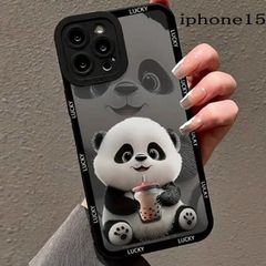 iphone15 スマホケース 　可愛いパンダ
