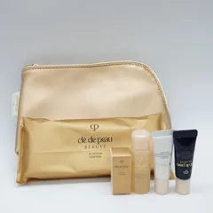 D【新品未使用】クレ・ド・ポーボーテ ポーチ ルセラム ローション 乳液 特製サイズ セット
