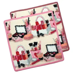 フェイラー ハンカチ ハンドタオル  Bella コスメ柄 25cm