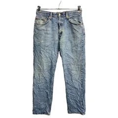 Levi's 505 デニムパンツ W33 リーバイス レギュラーフィット ライトブルー コットン 古着卸 アメリカ仕入 2401-915