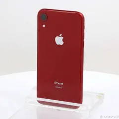 〔中古品〕 iPhoneXR 64GB プロダクトレッド MT062J／A SIMフリー【344】