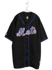 RUSSELL ATHLETIC Mets XL ブラックユニフォーム - メルカリ