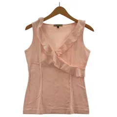 PROPORTION BODY DRESSING プロポーションボディ ドレッシング フリル カシュクール ノースリーブカットソー size3/ベビーピンク