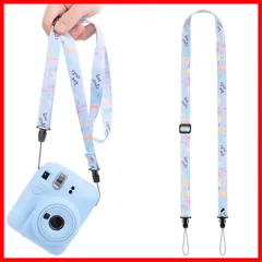 【即発送】斜め掛け 肩掛け 携帯ショルダー 首掛け 携帯ストラップ ネックストラップ 調整可能 スマホストラップ クイックリリース インスタントカメラ用 可愛い mini12/40/99/90/EVOカメラ対応 鍵 instax キーホルダー ショルダーストラ