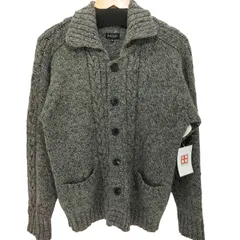 ポールスミスコレクション Paul Smith COLLECTION ケーブル編み 襟付きカーディガン メンズ  Mのサムネイル